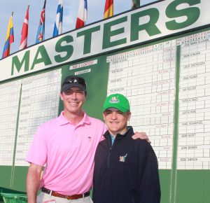 Matt and Ryan at Augusta